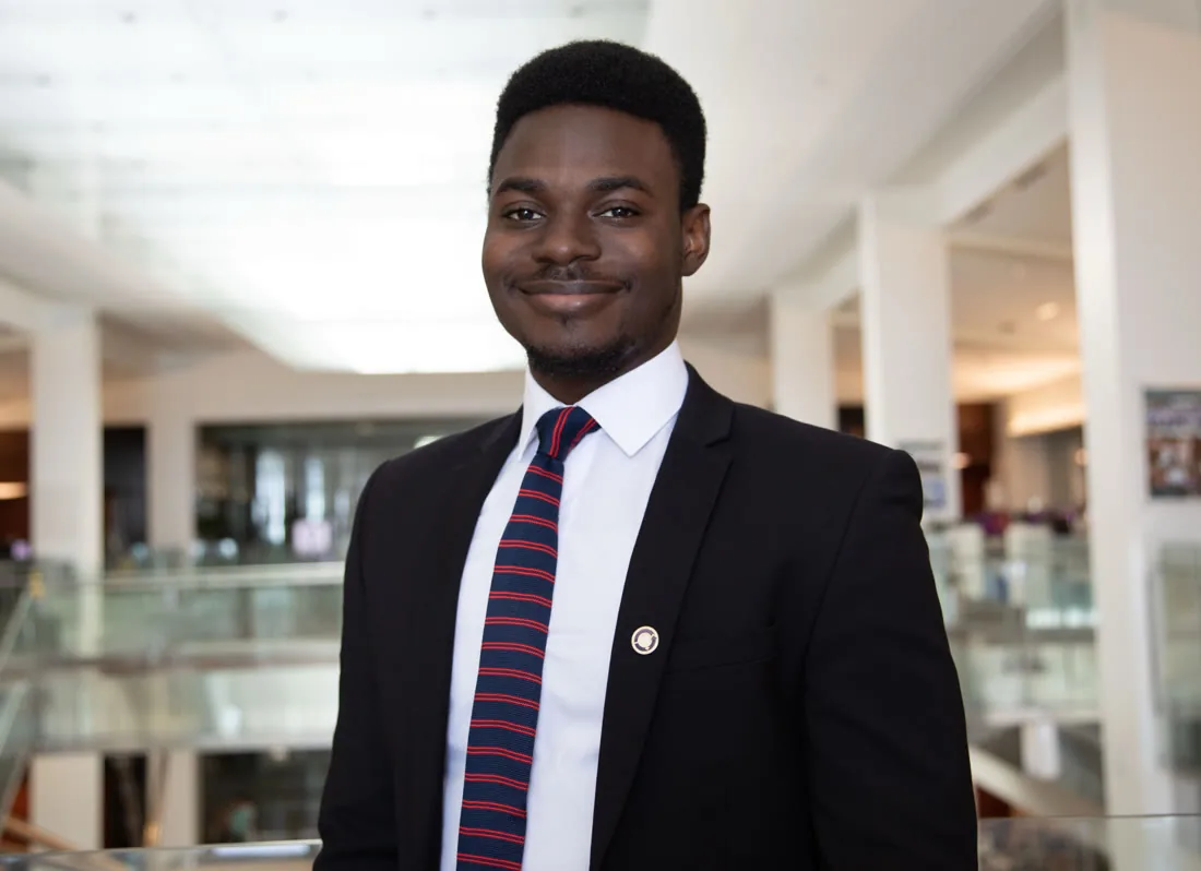 Portrait of Michael Oyinloye